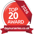 Top 20 daynurseries award certificate