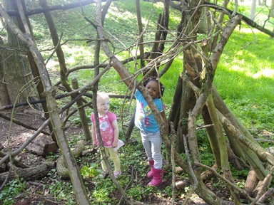 Hope Nursery visit ancient woodland