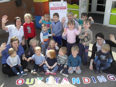 Busy Bees nursery celebrates ‘outstanding’ Ofsted rating