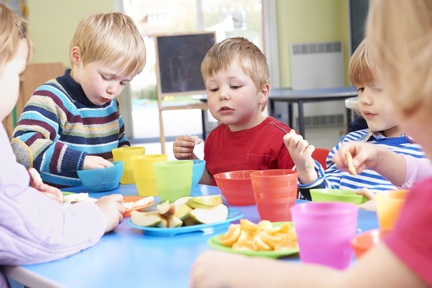 Children enjoy meat free meals as more nurseries go vegetarian