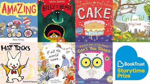 Shortlist released for new prize aimed at sharing books with under fives