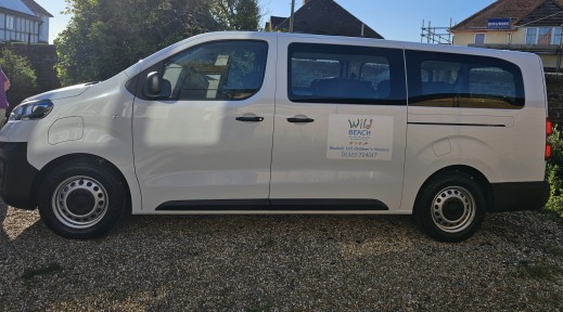 We are excited to have a new all electric van!