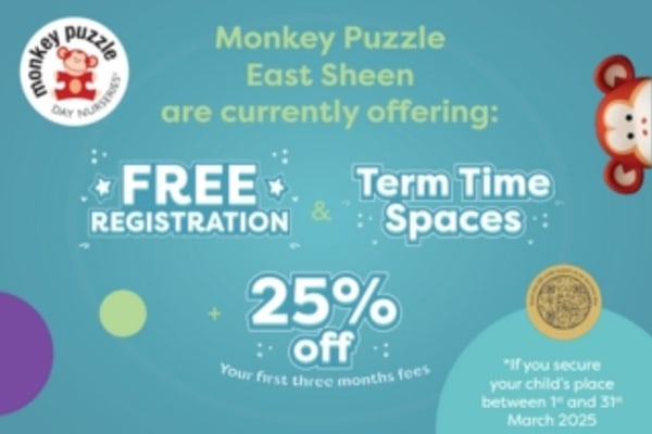 Monkey Puzzle Day Nursery East Sheen, London