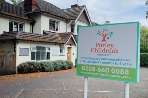 Purley Children's Nursery, 54 Woodcote Valley Road